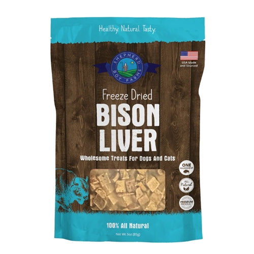 Shepherd Boy Farms - Freeze Dried Bison Liver 85g