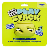 WAGLAB PlayStack The Boomerang Green Dog Toy