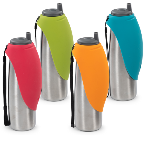 Messy Mutts - Vacuum Insulated Stainless Steel Dog Travel Water Bottle