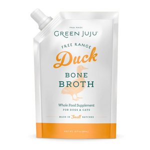 Green Juju Dog/Cat Bone Broth Duck - 20oz