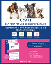 Load image into Gallery viewer, UCARI At-Home Intolerance Testing Kit
