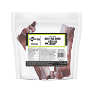 Iron Will Raw Beef Rib Bones small sized natural recreational chew for dogs.