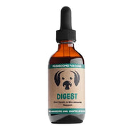MycoDog Digest Organic Mushroom & Herbal Extract tincture bottle with dropper