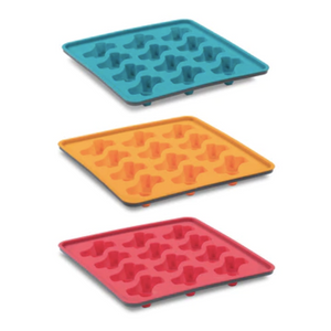 Messy Mutts - Framed "Spill Resistant" Silicone Dog Treat Mold, 10" x 10"