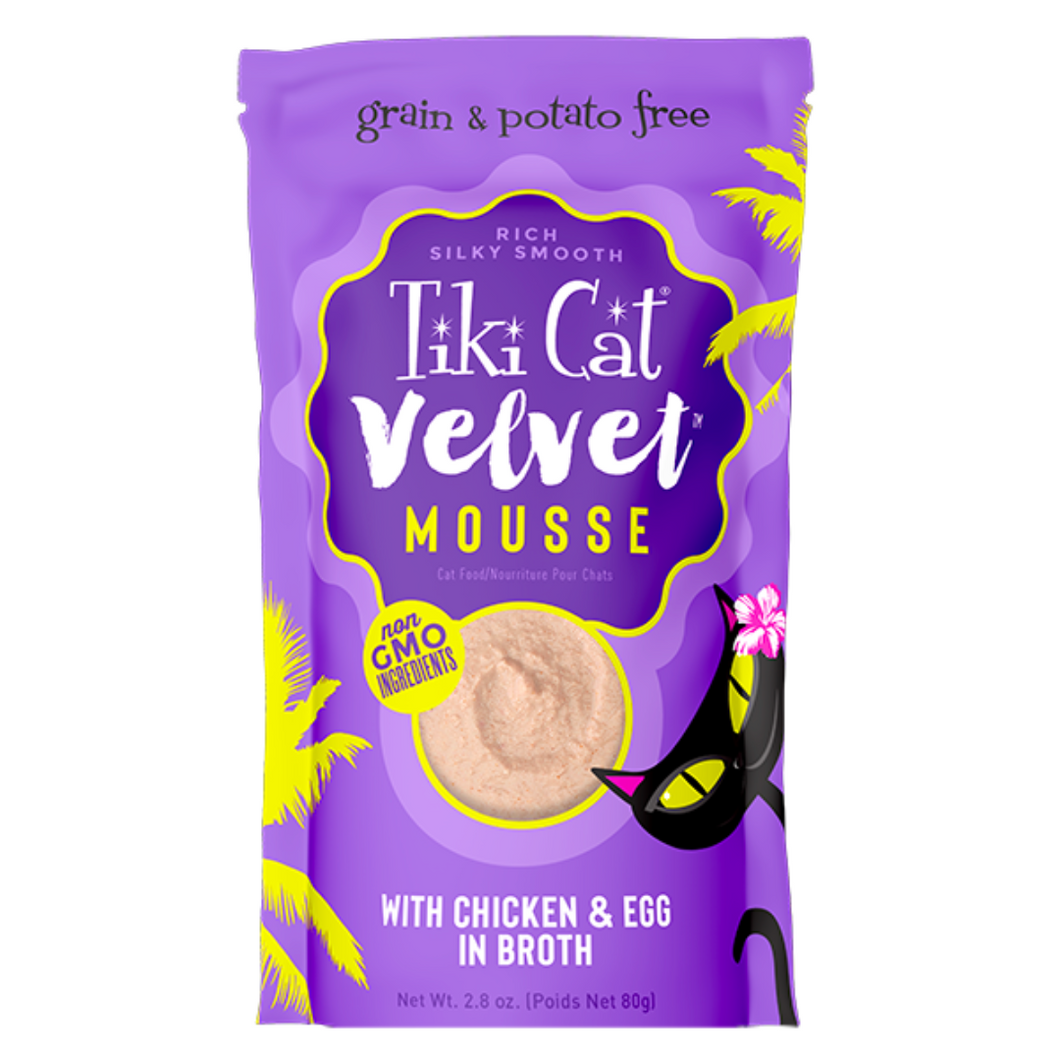 Tiki Cat Velvet Mousse GF 2.8 oz Pouch