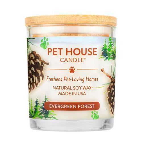 One Fur All Evergreen Forest Pet Safe Candle