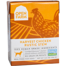 Load image into Gallery viewer, buy Open Farm Dog Chicken Rustic Stew 12.5oz at open farm stews store