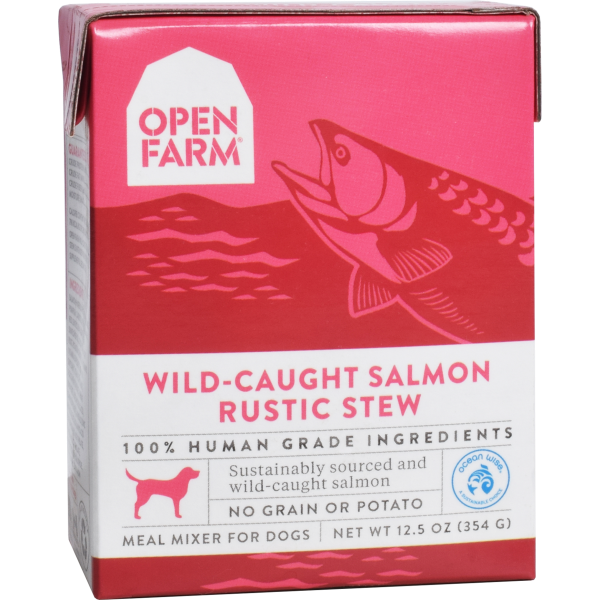 Open Farm Dog Wild Caught Salmon Rustic Stew 12.5oz