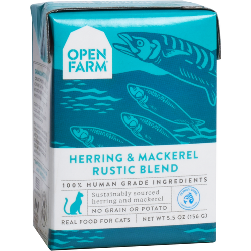 Open Farm Cat Herring & Mackerel Rustic Blend 5.5oz