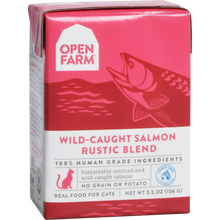 Load image into Gallery viewer, Open Farm Cat Wild Caught Salmon Rustic Blend 5.5oz