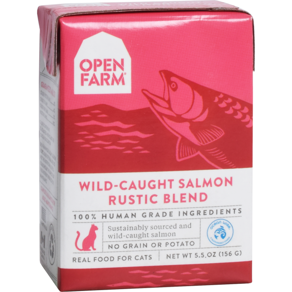 Open Farm Cat Wild Caught Salmon Rustic Blend 5.5oz