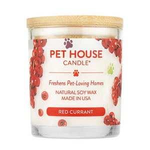 One Fur All Red Currant Pet Safe Candle