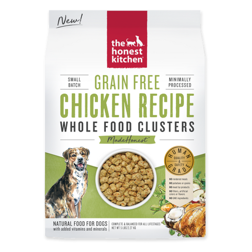 Honest Kitchen Dog GF Clusters Chicken