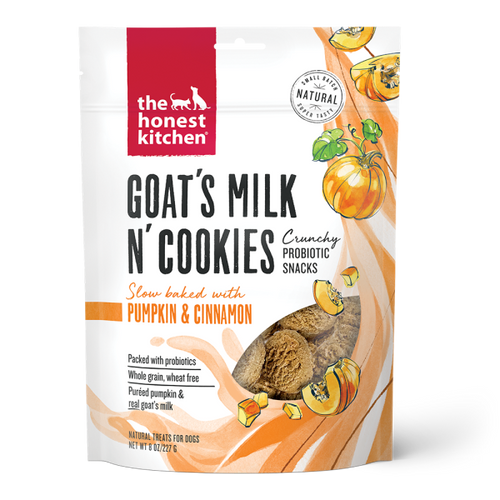 Honest Kitchen Dog Goat's Milk N' Cookies w/ Pumpkin & Cinnamon 8oz