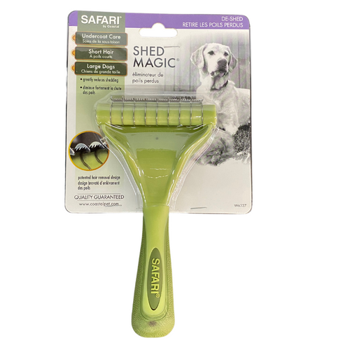 Safari Dog Shed Magic Short Hair De-Shedding Tool Large