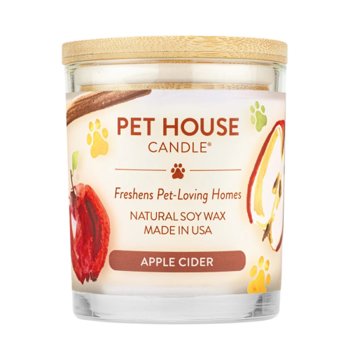 One Fur All Apple Cider Candle Pet Safe Candle