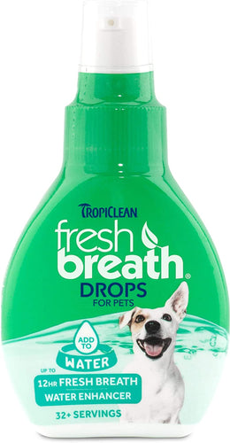 TropiClean Fresh Breath Water Drops 2.2oz