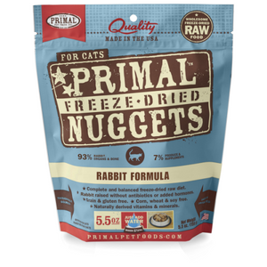 Paws Deals Primal Cat Freeze Dried Rabbit