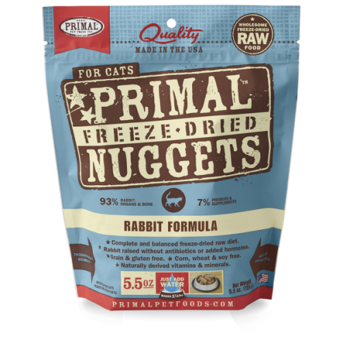 Paws Deals Primal Cat Freeze Dried Rabbit