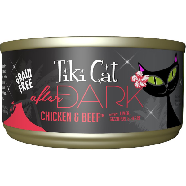 Tiki Cat After Dark GF Chicken/Beef 2.8 oz