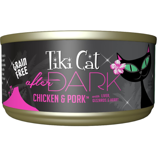 Tiki Cat After Dark GF Patè Chicken/Quail Egg 2.8 oz