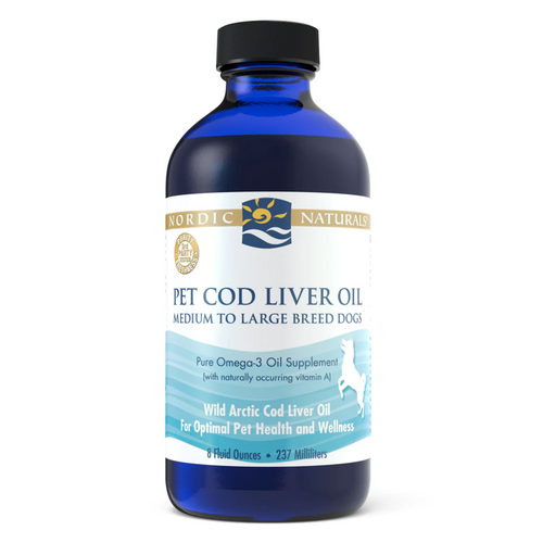 Nordic Naturals Pet Cod Liver Oil - 8 Fluid Ounces