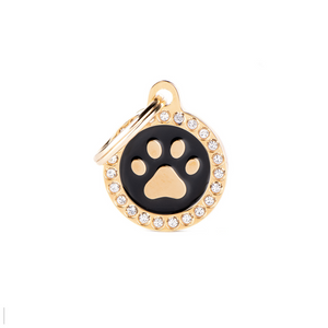 My Family ID BLACK & GOLD GLAM PAW