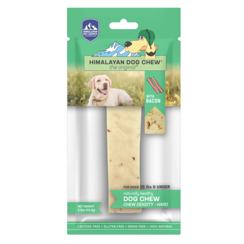 Himalayan Dog Chew Bacon Medium (Green - 35 lb and under)