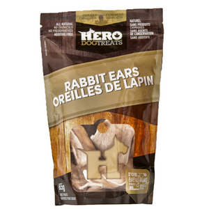 Hero - Dehydrated Rabbit Ears 55g