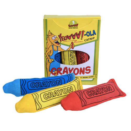 Yeowww! - Catnip Crayons - 3 Pack
