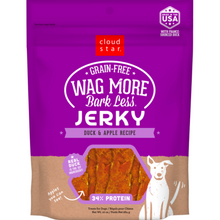 Load image into Gallery viewer, Cloud Star Dog GF Jerky Duck &amp; Apples 10 oz