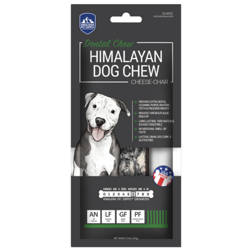 Himalayan Dog Chew Happy Teeth Cheese-Char