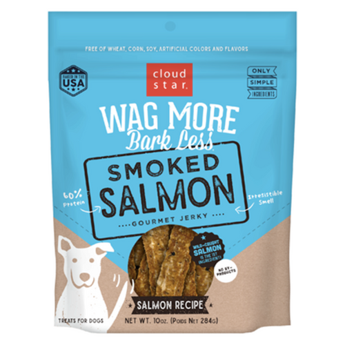 Paws Deals Cloud Star WMBL Jerky Smoked Salmon 10 oz