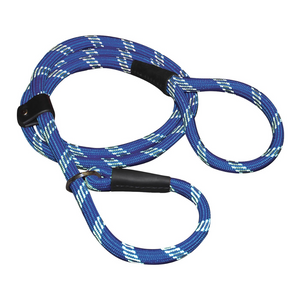 Shedrow K9 Camino Rope Slip Leash Blue