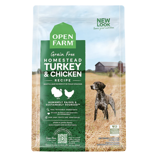 Open Farm Dog Homestead Turkey & Chicken