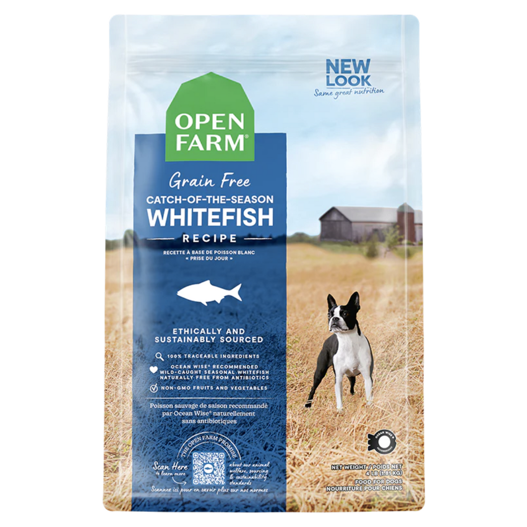 Open Farm Catch of the Season Whitefish Grain-Free Dog Food 22 lbs