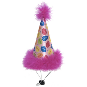 Huxley & Kent Party Hat With Snug Fit - Party Time Pink