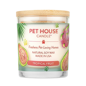 One Fur All Tropical Fruit Candle Pet Safe Candle