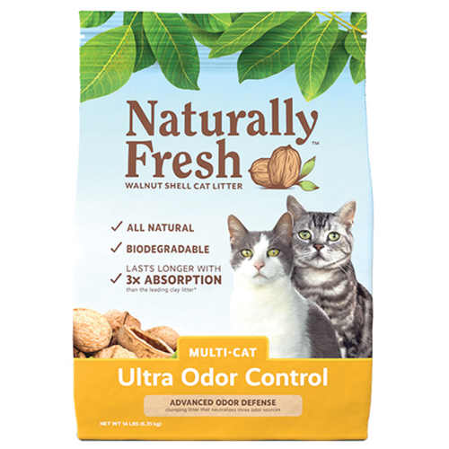 Naturally Fresh Ultra-Odor Control Multi-Cat Litter 14lb