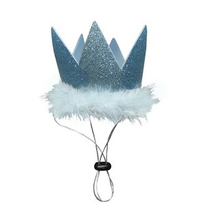 Huxley & Kent Party Crown With Snug Fit - Blue