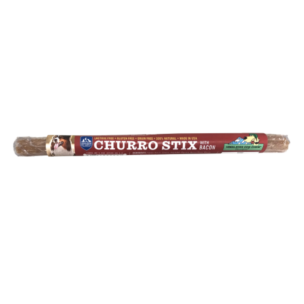 Himalayan Dog Chew Churro Bacon 10