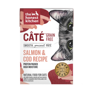 Honest Kitchen Cat Cate Salmon & Cod Pate 5.5oz