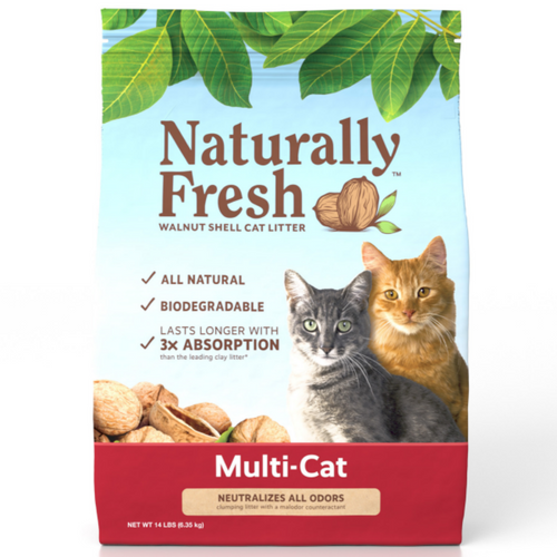 Naturally Fresh Multi-Cat Quick-Clumping Litter 14 lb