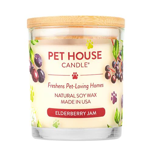 One Fur All Elderberry Jam Pet Safe Candle