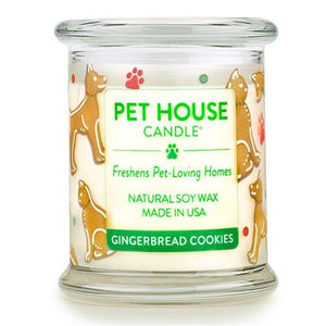 One Fur All Gingerbread Cookies Pet Safe Candle