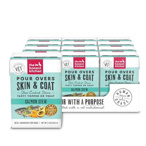 Honest Kitchen Functional Pour Overs: Skin & Coat - Salmon Stew