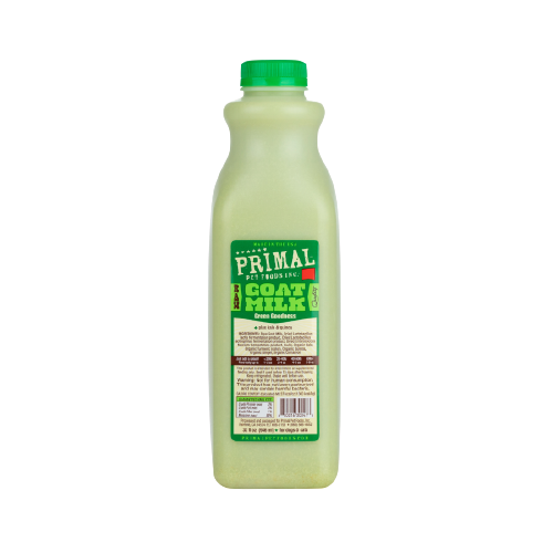 Primal Frozen Goats Milk Green Goodness Quart 32oz