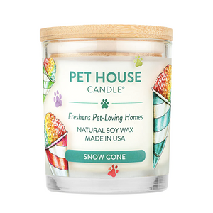 One Fur All Snow Cone Pet Safe Candle