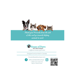 House Of Paws Greeting Cards - Bereavement