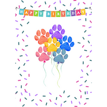 Load image into Gallery viewer, House Of Paws Greeting Cards - Happy Birthday